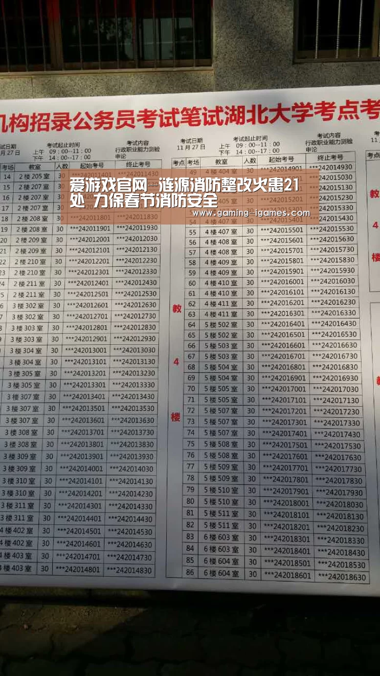 爱游戏官网-涟源消防整改火患21处 力保春节消防安全(图1) 爱游戏官网